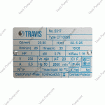 پمپ 1اسب بشقابی استیل تراویس CT100 SS - Image 4
